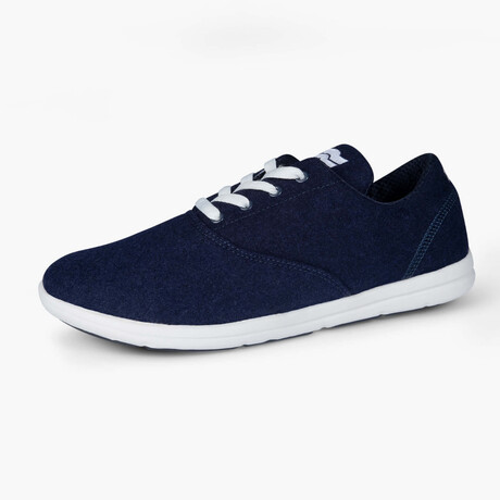 Chill Pill AF Trainer // Navy Wool + Classic White (M 4.5 / W 6)