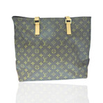 Louis Vuitton // Monogram Cabas Mezzo Shoulder Bag // Serial #: AR0082 // Pre-Owned