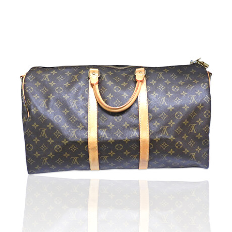 Louis Vuitton // Keepall Bandoulière 50 Monogram Bag // Serial #: TH0927 // Pre-Owned