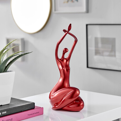 Elizabeth Sculpture // Large (Metallic Red)