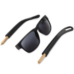 ViceRays® Unisex Non-Polarized Sunglasses // Classic Series // Pitch Black