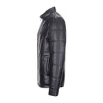 Dante Leather Jacket // Black (XS)