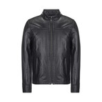 Brennan Leather Jacket // Black (M)
