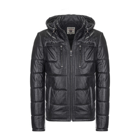 Atticus Leather Jacket // Black (XS)