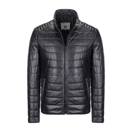 Mateo Leather Jacket // Black (XS)