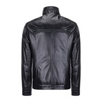 Bradford Leather Jacket // Black (3XL)