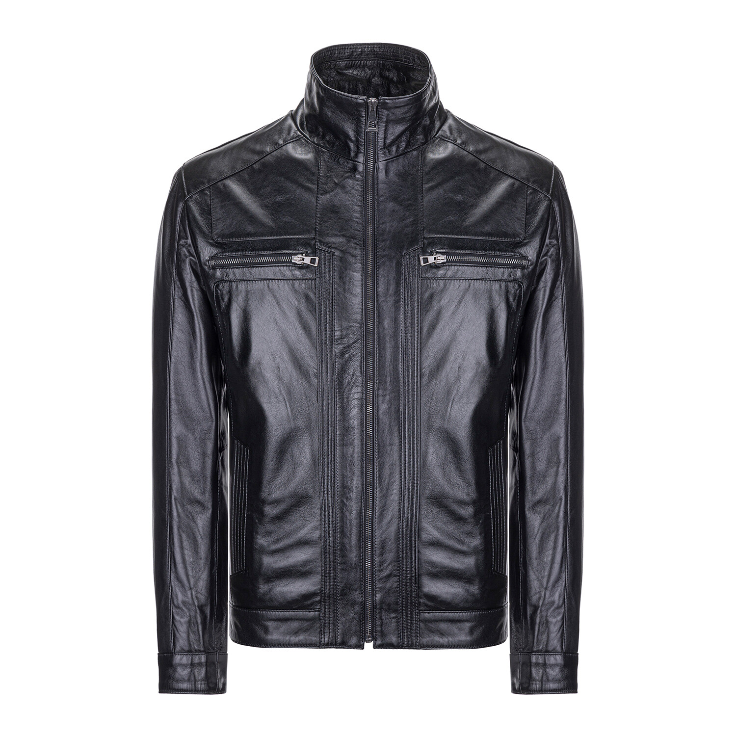 Bradford Leather Jacket // Black (XS) - Giorgio di Mare Leather Jackets ...