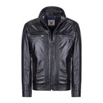 Bradford Leather Jacket // Black (S)