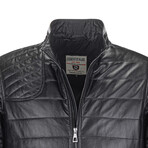 Hayden Leather Jacket // Black (L)