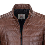 Rowan Leather Jacket // Whisky  (S)