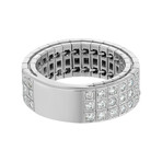 18K White Gold Diamond Ring III // Ring Size: 7.25 // New