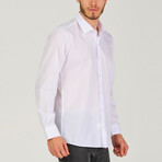Button Up Shirt // White (S)