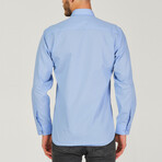 Button Up Shirt // Light Blue (S)