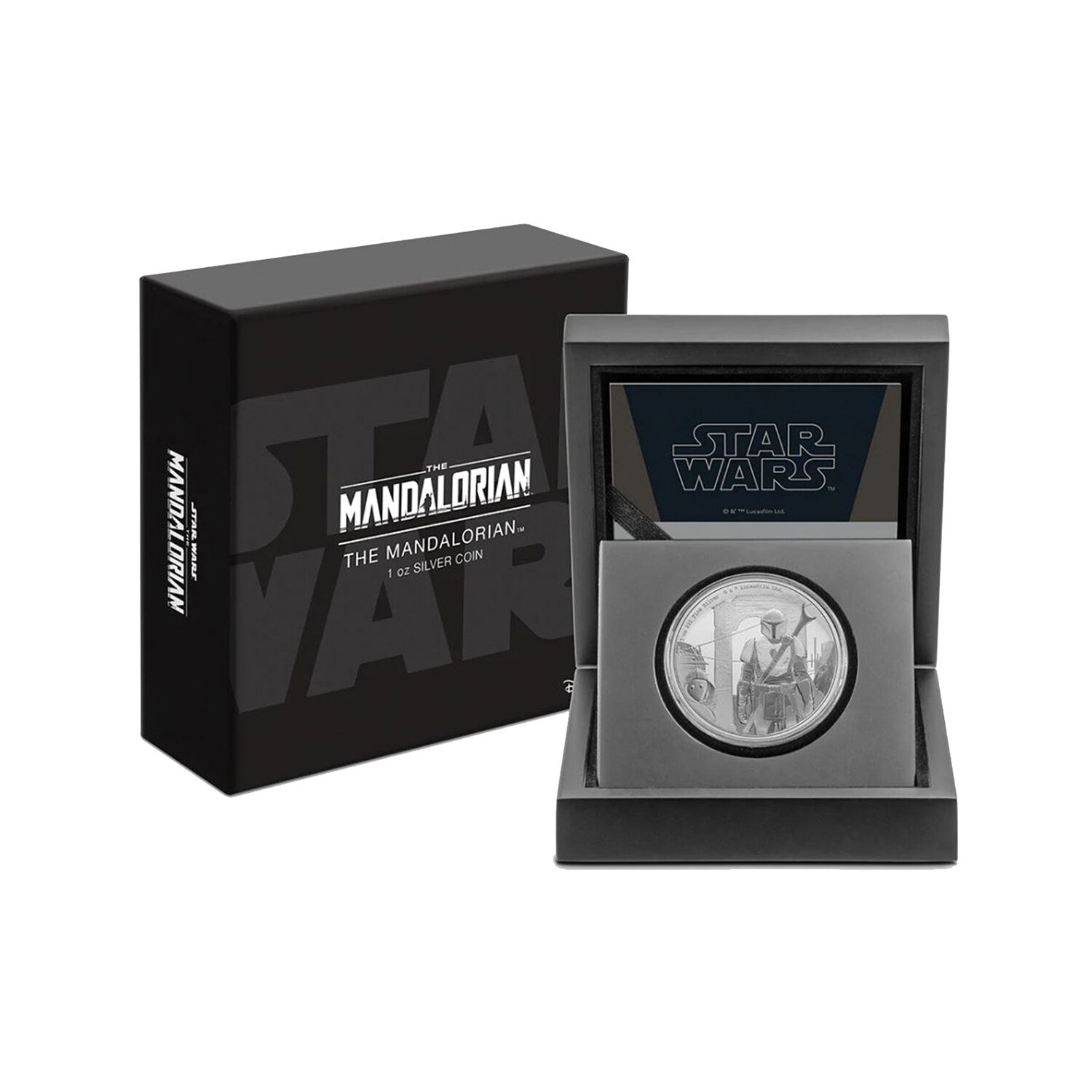 2021 1 oz Silver Star Wars The Mandalorian // New Zealand Mint // NGC  Certified Proof-70 UC Condition // Original Packaging - Olevian Numismatic  Rarities - Touch of Modern