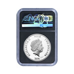 2021 1 oz Silver Star Wars The Mandalorian // New Zealand Mint // NGC Certified Proof-70 UC Condition // Original Packaging