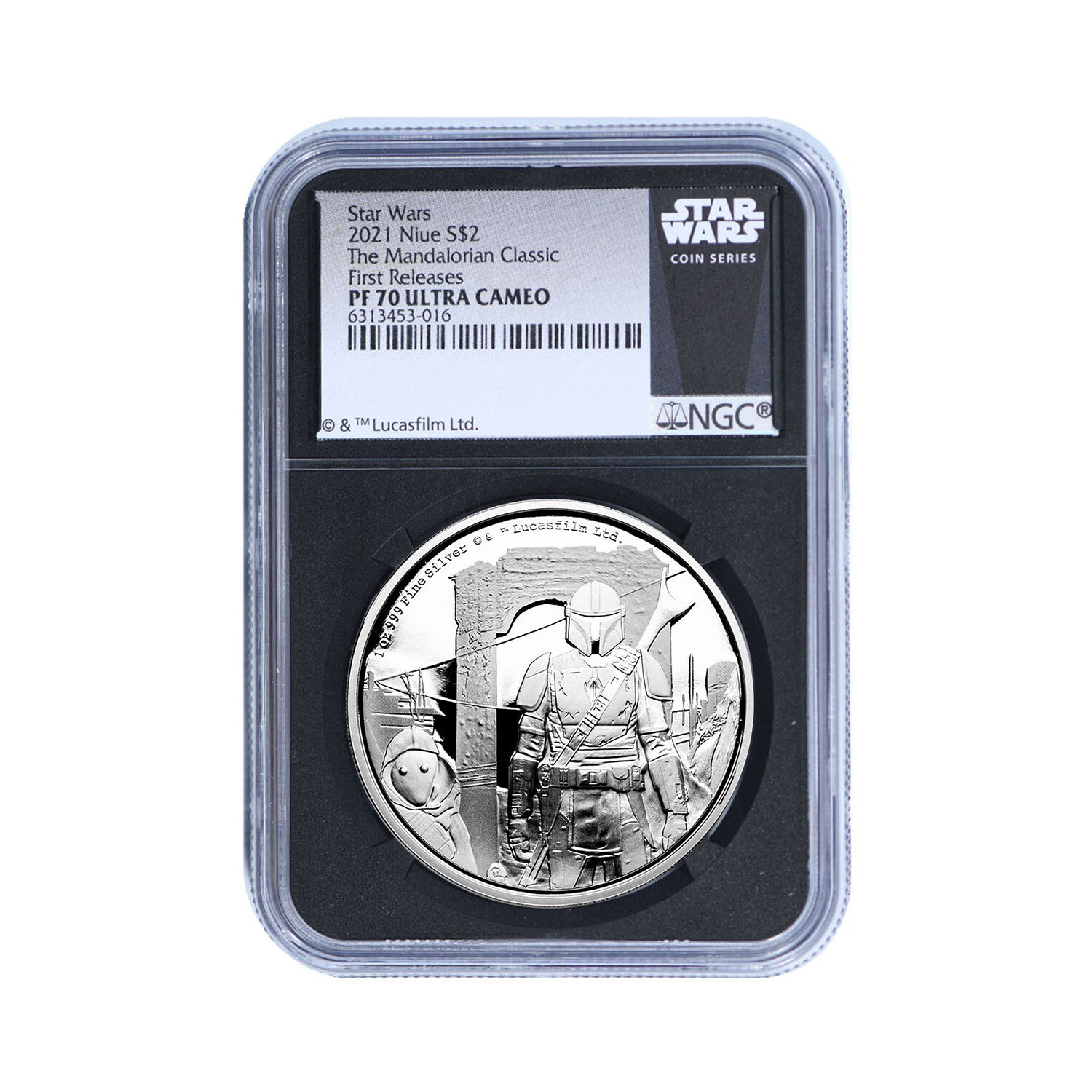 2021 1 oz Silver Star Wars The Mandalorian // New Zealand Mint // NGC  Certified Proof-70 UC Condition // Original Packaging - Olevian Numismatic  Rarities - Touch of Modern