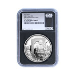 2021 1 oz Silver Star Wars The Mandalorian // New Zealand Mint // NGC Certified Proof-70 UC Condition // Original Packaging