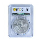 2021-W American Silver Eagle (Type 2) // PCGS Certified SP70 // West Point Mint // Deluxe Collector's Pouch
