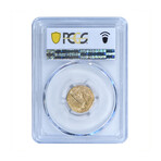 1911 $2.50 Indian Head Quarter Eagle Gold Piece // PCGS Certified MS62 // Wood Presentation Box