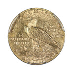 1911 $2.50 Indian Head Quarter Eagle Gold Piece // PCGS Certified MS62 // Wood Presentation Box