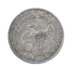 1831 Capped Bust Half Dollar // PCGS Certified XF45 // Wood Presentation Box