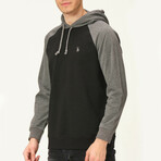 Jovan Sweatshirt // Black + Anthracite (S)