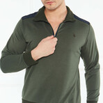 Colby Sweatshirt // Olive Green (Small)