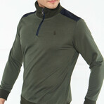 Colby Sweatshirt // Olive Green (Small)