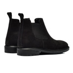 Men's Leather Chelsea Boots // Matte Black (Size 44)