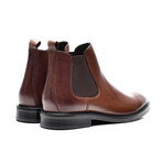 Men's Leather Chelsea Boots // Tobacco (Size 41)