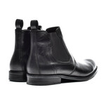 Men's Leather Chelsea Boots // Black (Size 44)