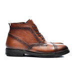 Men's Lace-Up Leather Boots // Whiskey (Size 40)