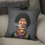 Jimi Hendrix (14"H x 14"W)