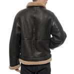 Pilot Leather Jacket // Ginger Brown (M)