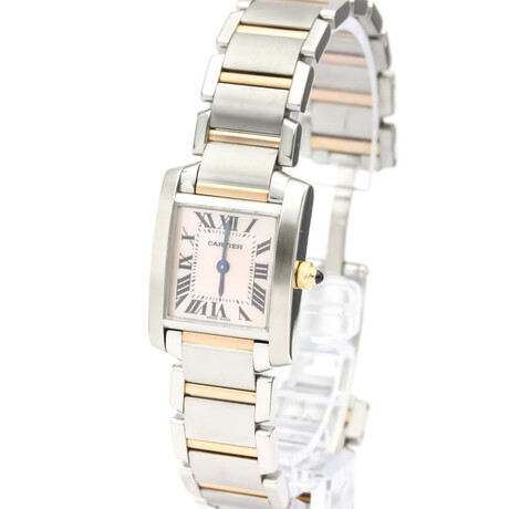 Cartier Ladies Tank Francaise Quartz // W51027Q4 // Pre-Owned