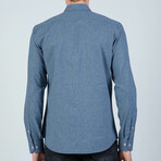 Jason Button Up Shirt // Blue (XS)