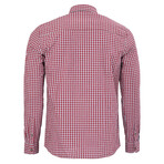 David Button Up Shirt // Bordeaux (2XL)