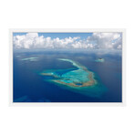 Maldives Framed Print (8"H x 12"W x 1.5"D)