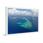 Maldives Framed Print (8"H x 12"W x 1.5"D)