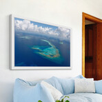Maldives Framed Print (8"H x 12"W x 1.5"D)