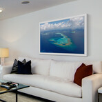 Maldives Framed Print (8"H x 12"W x 1.5"D)