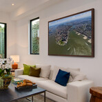 NY Day Framed Print (12"H x 18"W x 1.5"D)