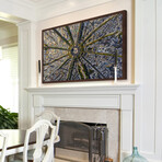 Paris Aerial Framed Print (12"H x 18"W x 1.5"D)