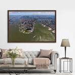 NY Day Framed Print (12"H x 18"W x 1.5"D)