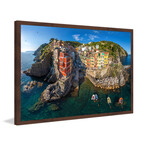 Riomaggiore Framed Print (12"H x 18"W x 1.5"D)
