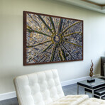 Paris Aerial Framed Print (12"H x 18"W x 1.5"D)