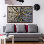 Paris Aerial Framed Print (12"H x 18"W x 1.5"D)