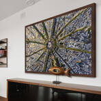 Paris Aerial Framed Print (12"H x 18"W x 1.5"D)