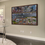 Amsterdam Framed Print (12"H x 18"W x 1.5"D)