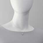 Daisy 18K White Gold Diamond Necklace // 16" // Store Display